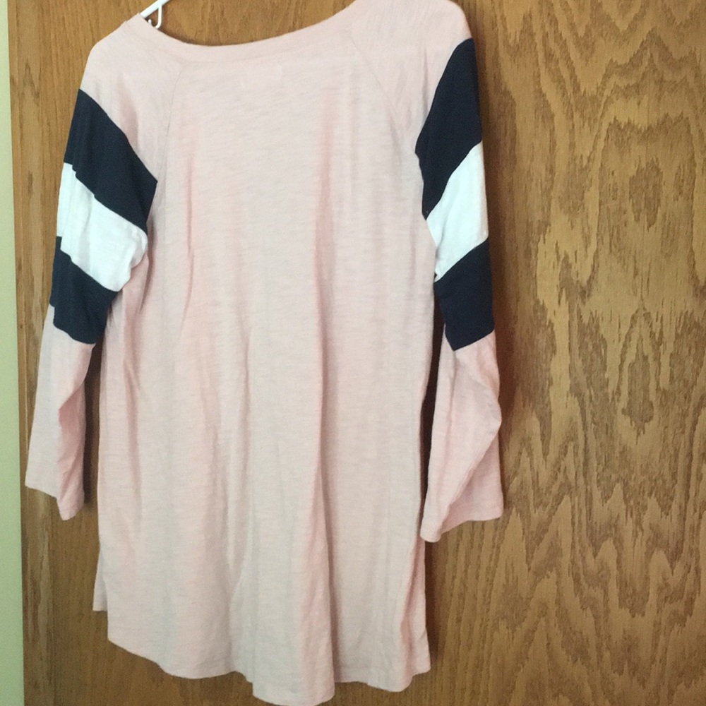 Pink 3/4 Sleeve Shirt - Picture 4 of 4